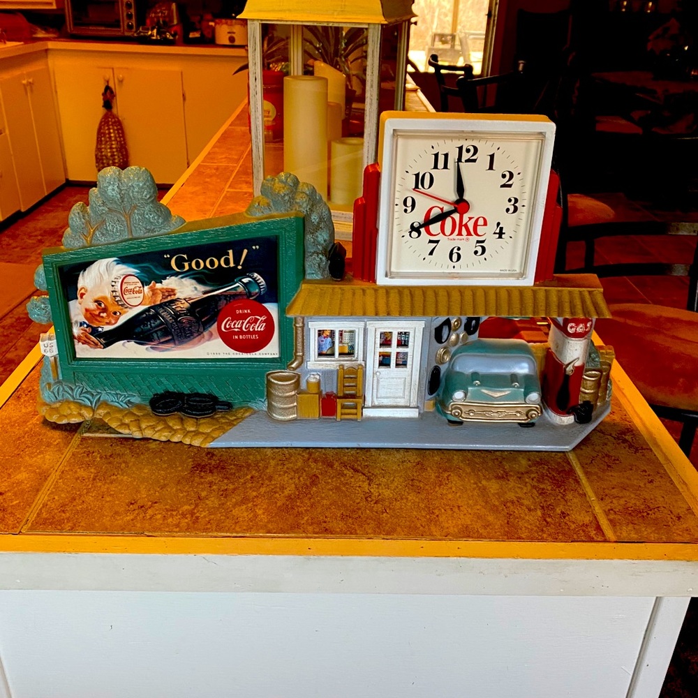 Coca Cola clock